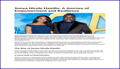 A Journey Of Empowerment And Resilience